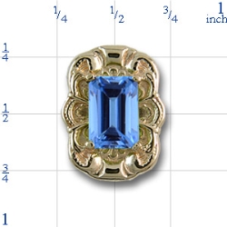 80904 Blue Topaz Bracelet Slide 